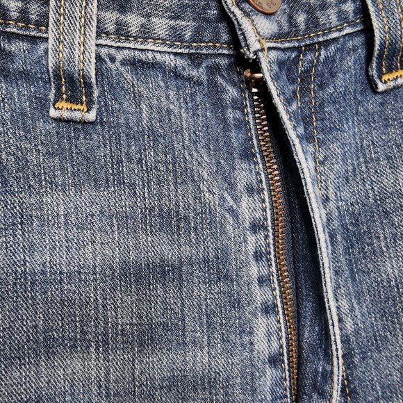 Route 66 cut off raw hem Bermuda denim shorts size 36 - Picture 9 of 10